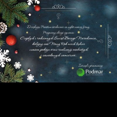 Wesołych Świąt Bożego Narodzenia